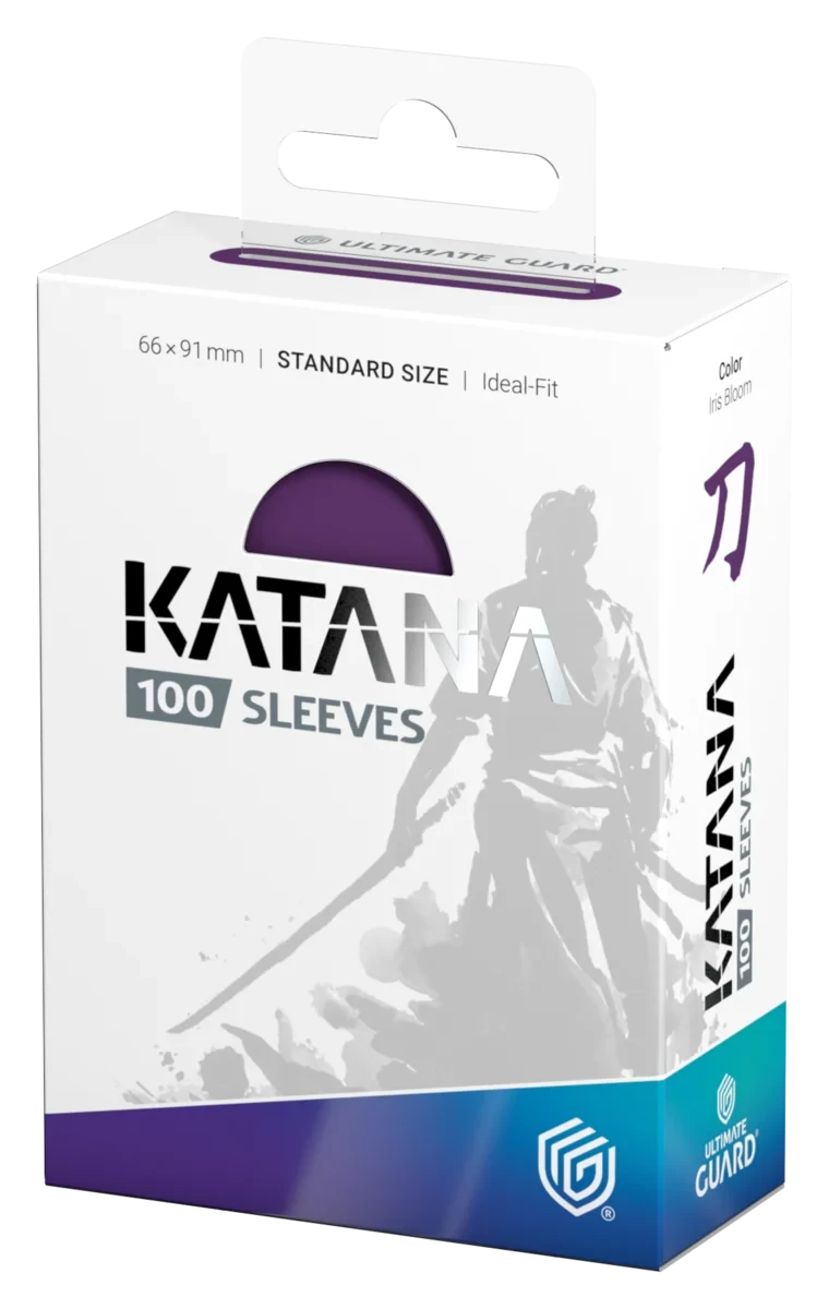 KATANA SLEEVES STANDARD SIZE (100) - IRIS BLOOM