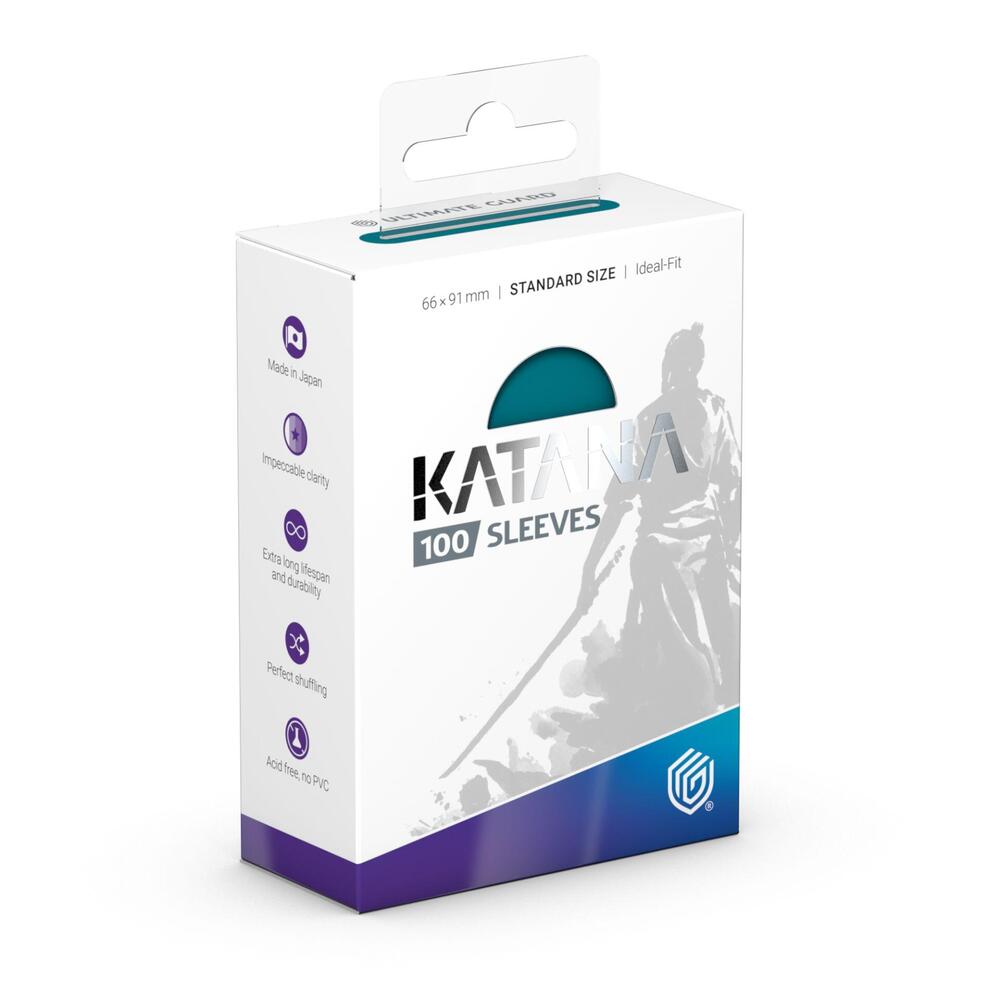 Katana Standard Size Sleeves - Great Wave (100-Pack) - Ultimate Guard Card Sleeves