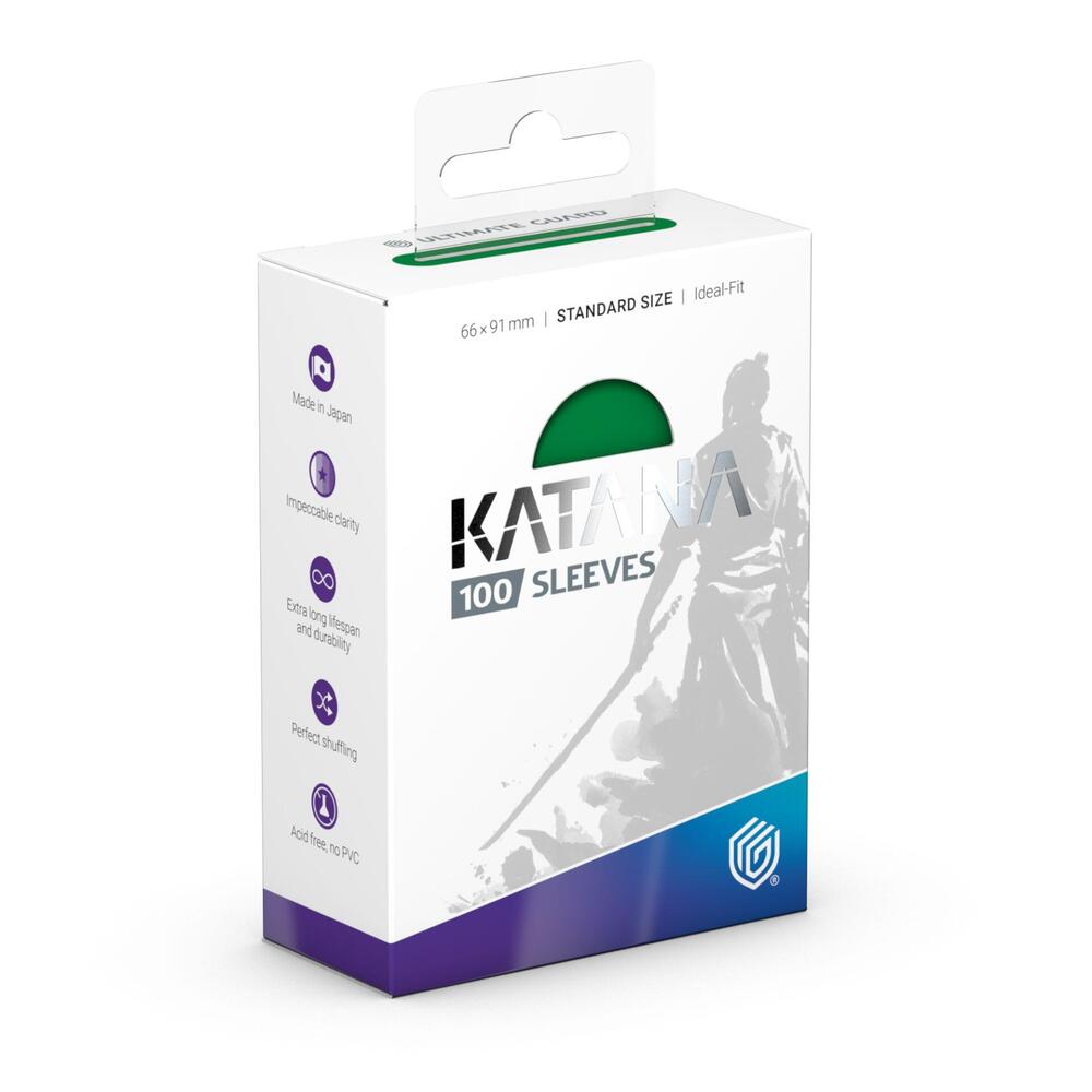 Katana Standard Size Sleeves - Jade Garden (100-Pack) - Ultimate Guard Card Sleeves