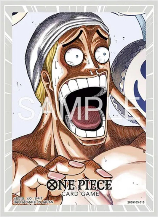 One Piece Card Game Official Sleeves - Enel (70-Pack) - Bandai Card Sleeves