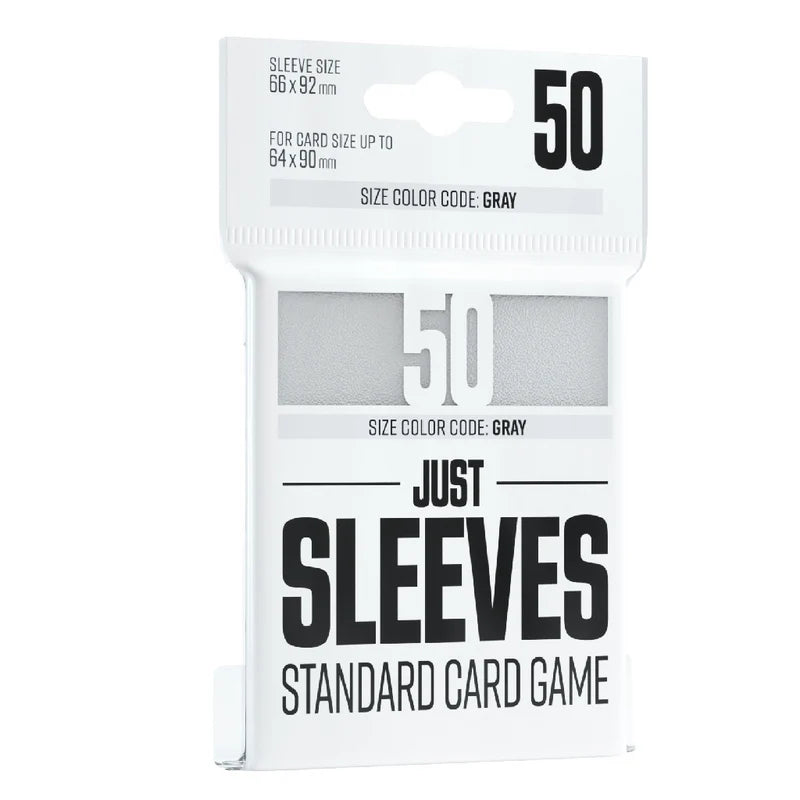 GAMEGENIC: JUST SLEEVES: STANDARD SLEEVES: WHITE