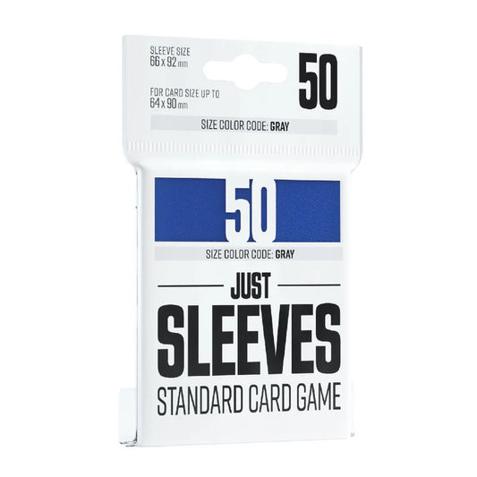 GAMEGENIC: JUST SLEEVES: STANDARD SLEEVES: BLUE