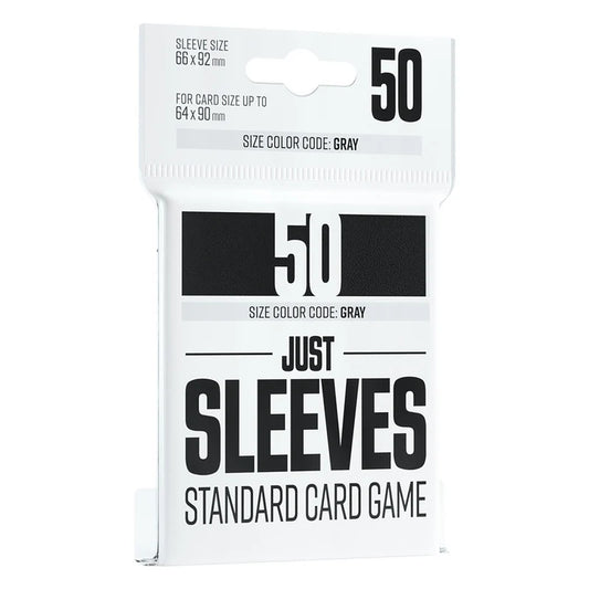 GAMEGENIC: JUST SLEEVES: STANDARD SLEEVES: BLACK