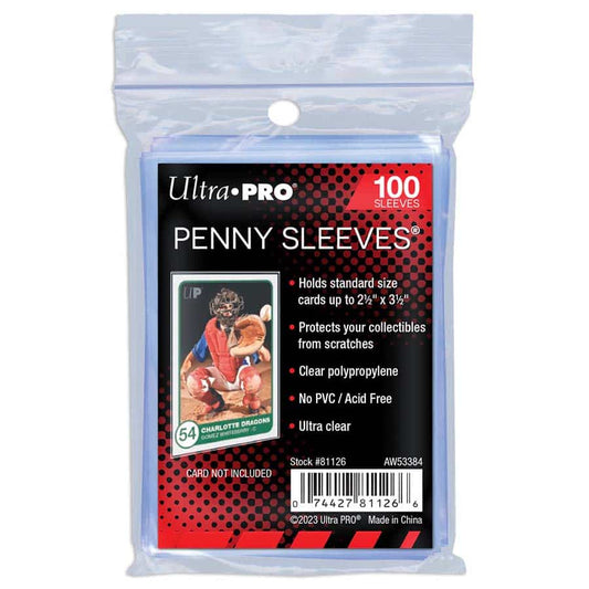 ULTRA PRO: PENNY SLEEVE: SOFT SLEEVE (100CT)
